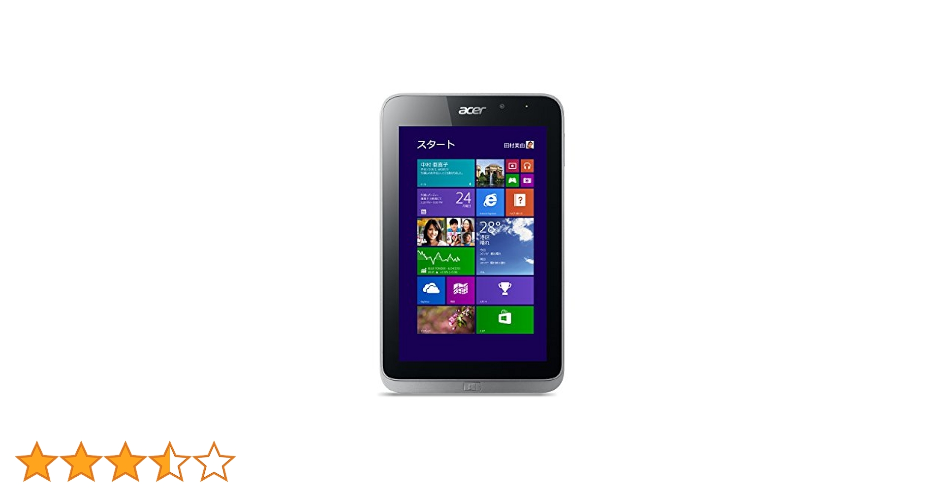 Amazon.co.jp: Acer ICONIA W4-820/FH (Atom Z3740/2G/64G eMMC